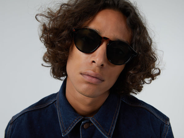 Devon / Tortoise & Graphite Green Lens - Shade Files